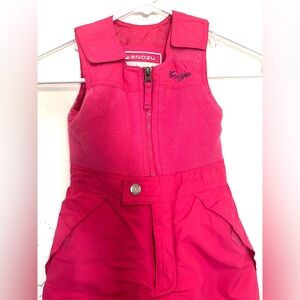 Snozu Pink Overalls Vibrant Cotton Blend